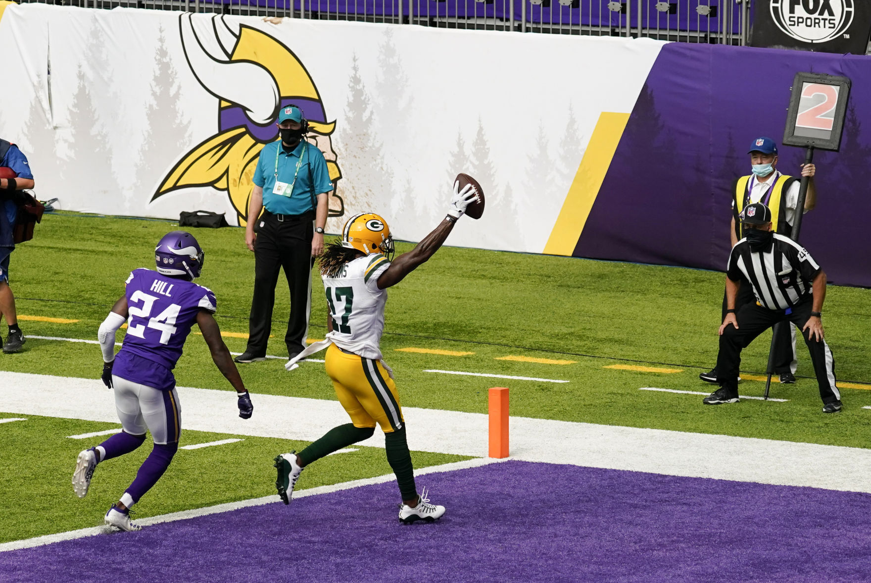 Packers 43, Vikings 34